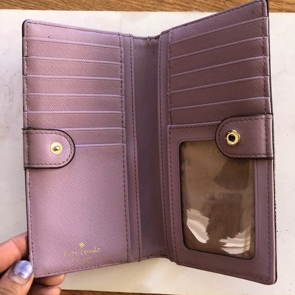 Kate Spade Purple Wallet - Picture 5 of 8